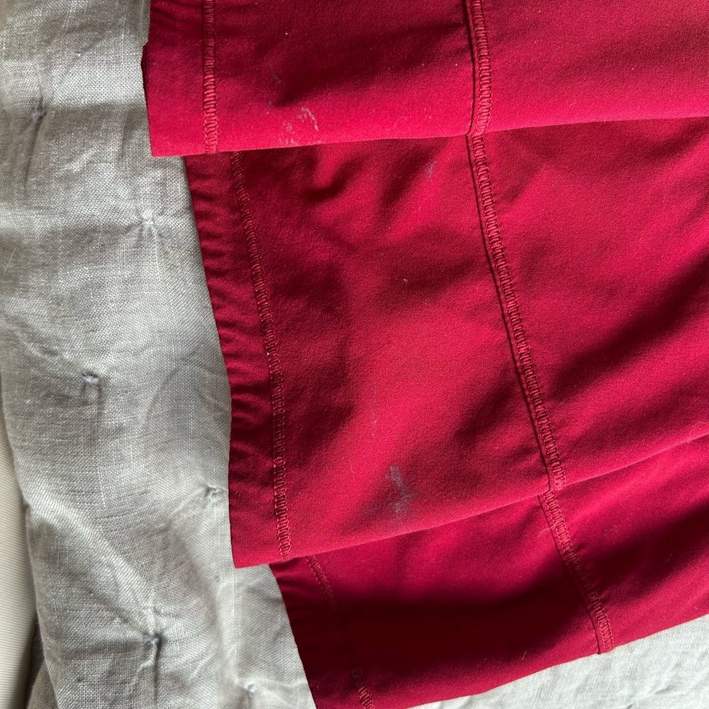 lululemon athletica pace rival Red A-Line Skirt skirt - Picture 5 of 10